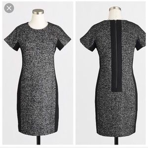 J.Crew Zip Back Tweed Dress